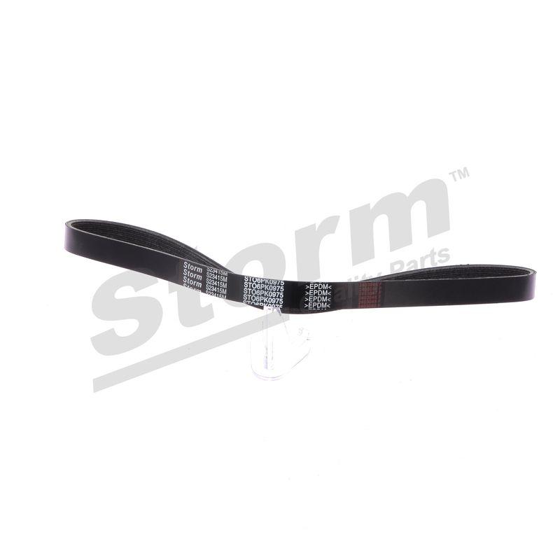 Courroie trapézoïdale à nervures STORM QUALITY PARTS STO6PK0975