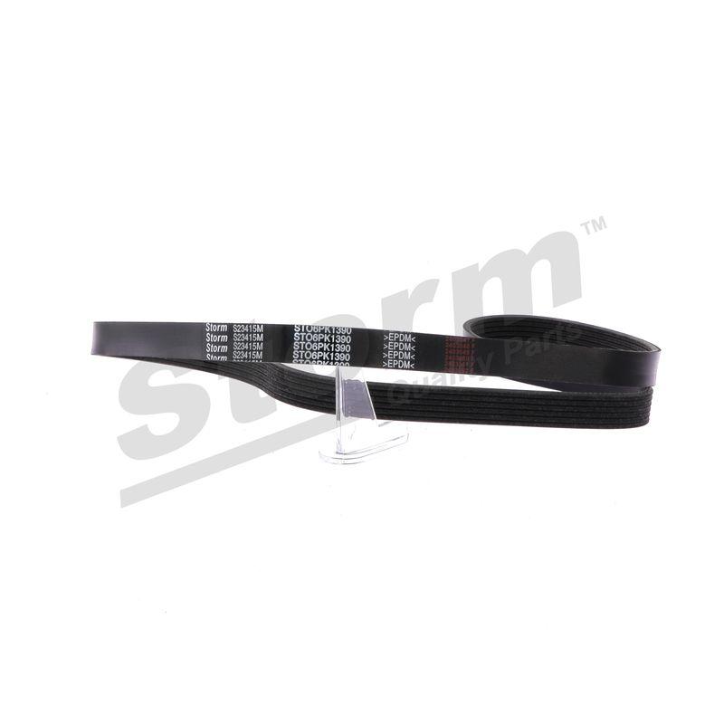 Courroie trapézoïdale à nervures STORM QUALITY PARTS STO6PK1390