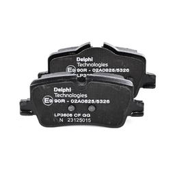 Kit de plaquettes de frein, frein à disque DELPHI LP3606