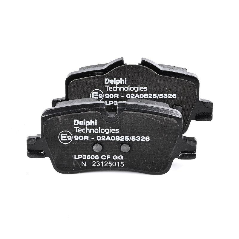 Kit de plaquettes de frein, frein à disque DELPHI LP3606