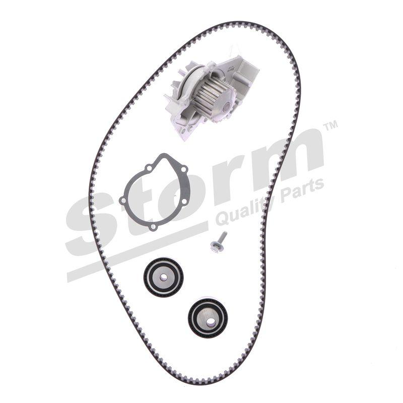 Pompe à eau + kit de courroie crantée STORM QUALITY PARTS 5550567KP
