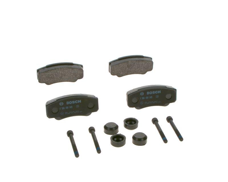 Kit de plaquettes de frein, frein à disque BOSCH 0 986 494 049