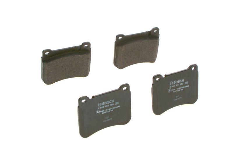 Kit de plaquettes de frein, frein à disque BOSCH 0 986 494 166