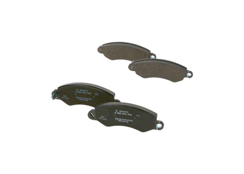 Kit de plaquettes de frein, frein à disque BOSCH 0 986 494 300