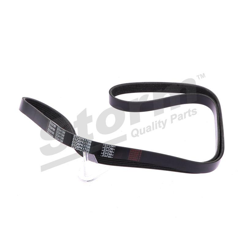 Courroie trapézoïdale à nervures STORM QUALITY PARTS STO6PK1708