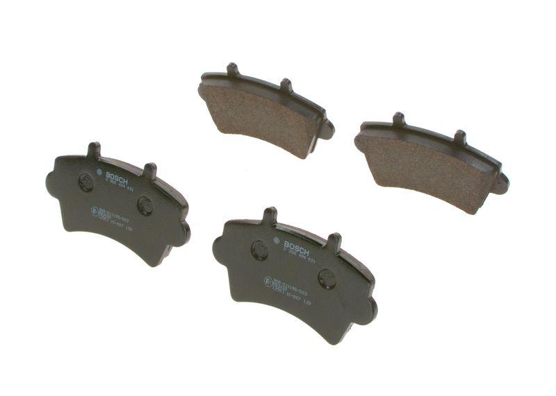 Kit de plaquettes de frein, frein à disque BOSCH 0 986 494 031