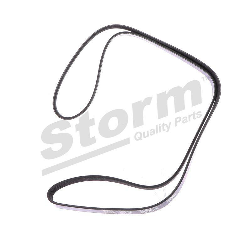 Courroie trapézoïdale à nervures STORM QUALITY PARTS STO6PK1725