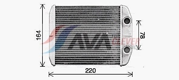 Système de chauffage AVA QUALITY COOLING RT6663