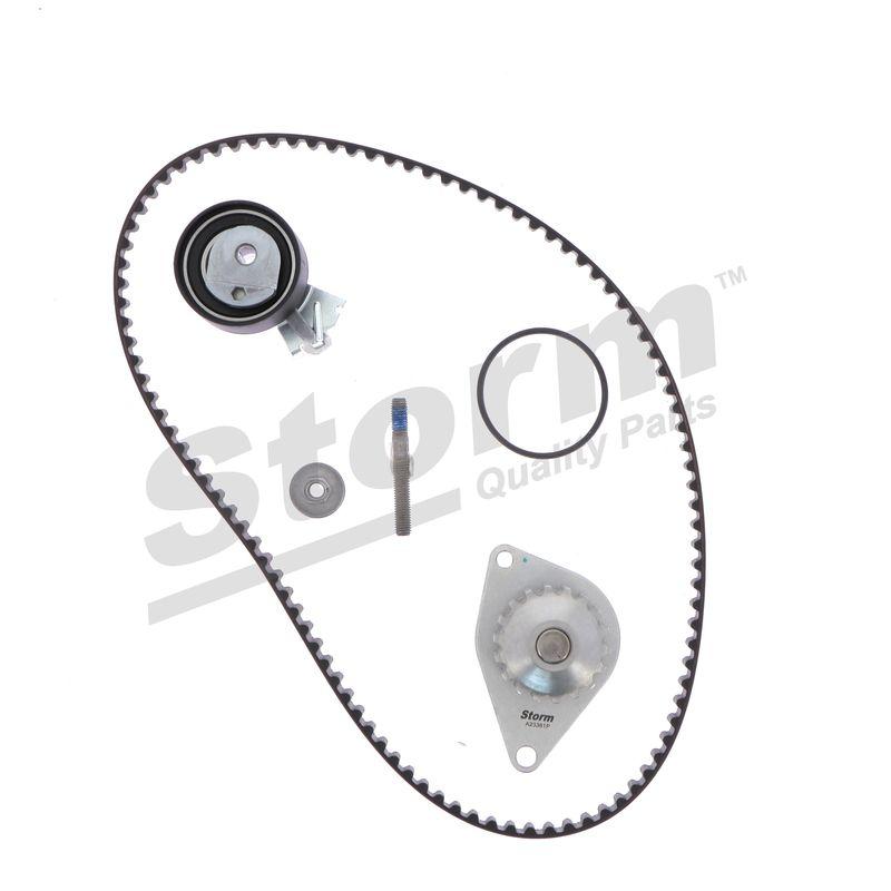 Pompe à eau + kit de courroie crantée STORM QUALITY PARTS 904463KP