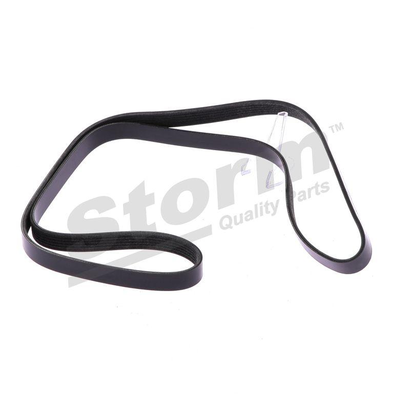 Courroie trapézoïdale à nervures STORM QUALITY PARTS STO6PK1708