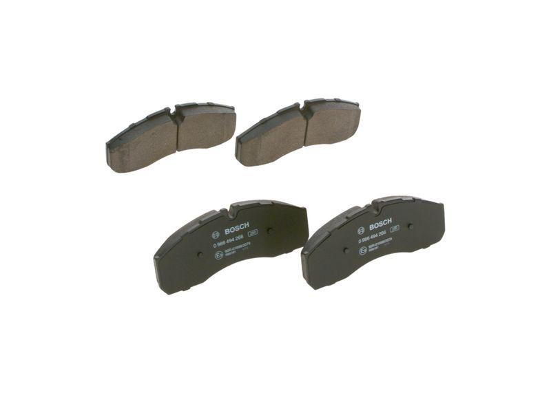 Kit de plaquettes de frein, frein à disque BOSCH 0 986 494 266