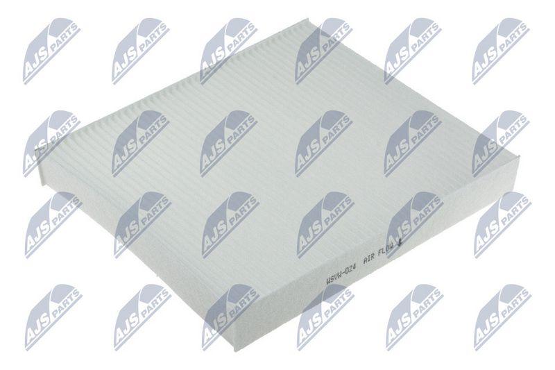 Filtre, air de l'habitacle NTY FCF-VW-024