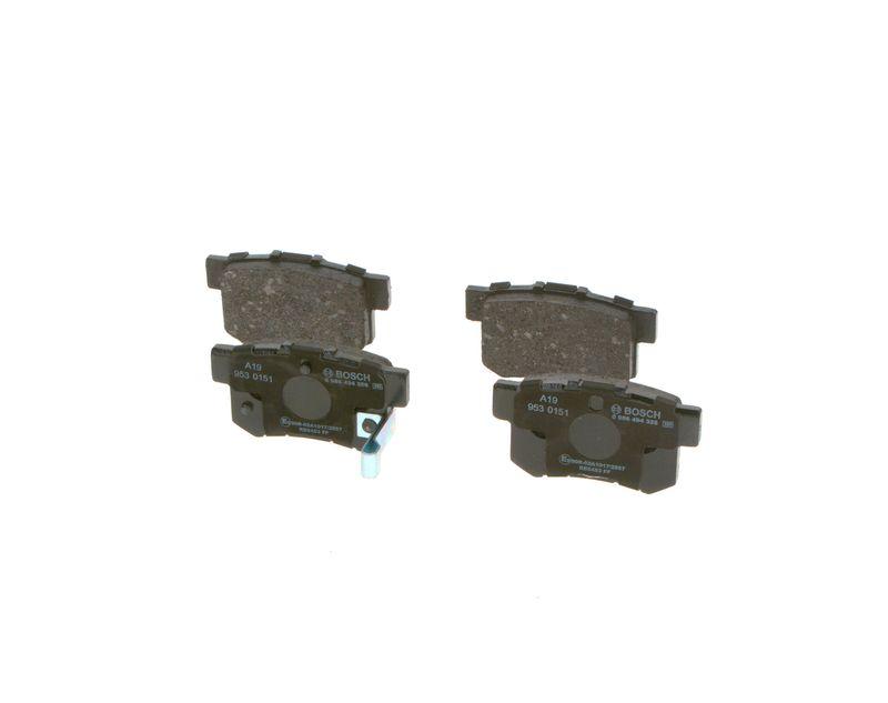 Kit de plaquettes de frein, frein à disque BOSCH 0 986 494 358