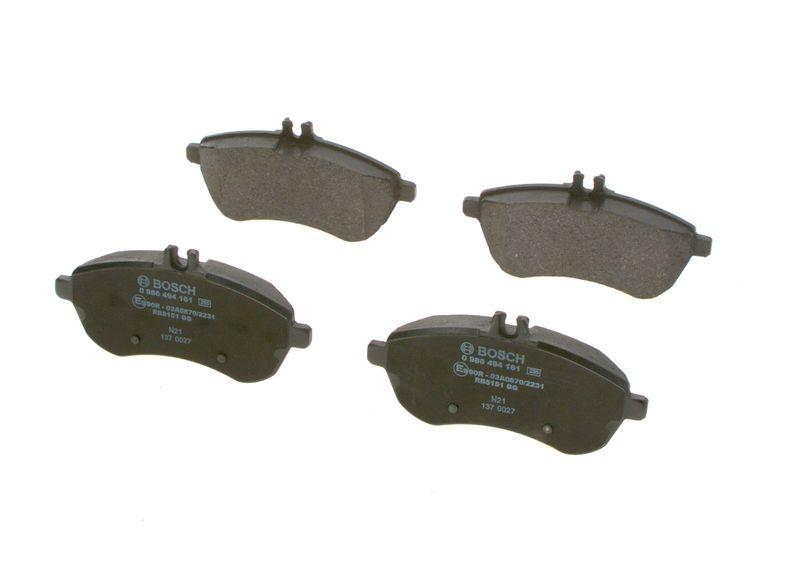 Kit de plaquettes de frein, frein à disque BOSCH 0 986 494 161