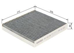 Filtre, air de l'habitacle BOSCH 1987432380