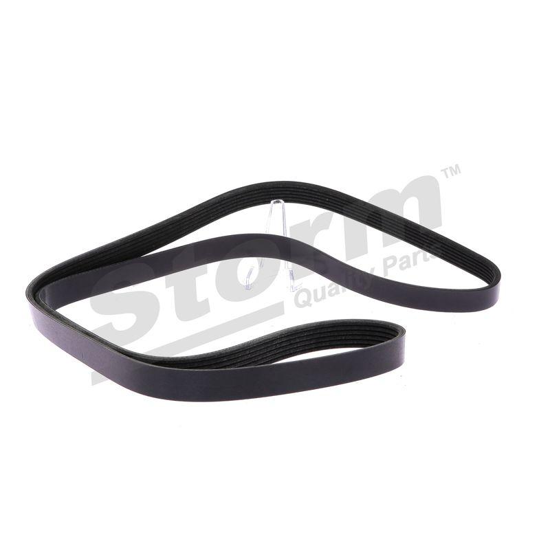 Courroie trapézoïdale à nervures STORM QUALITY PARTS STO6PK1725