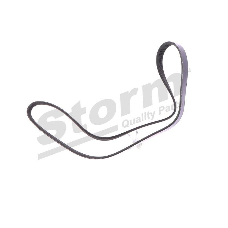 Courroie trapézoïdale à nervures STORM QUALITY PARTS STO6PK1095