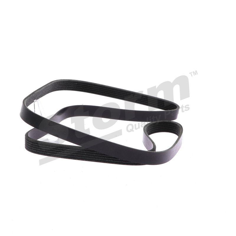 Courroie trapézoïdale à nervures STORM QUALITY PARTS STO6PK1735