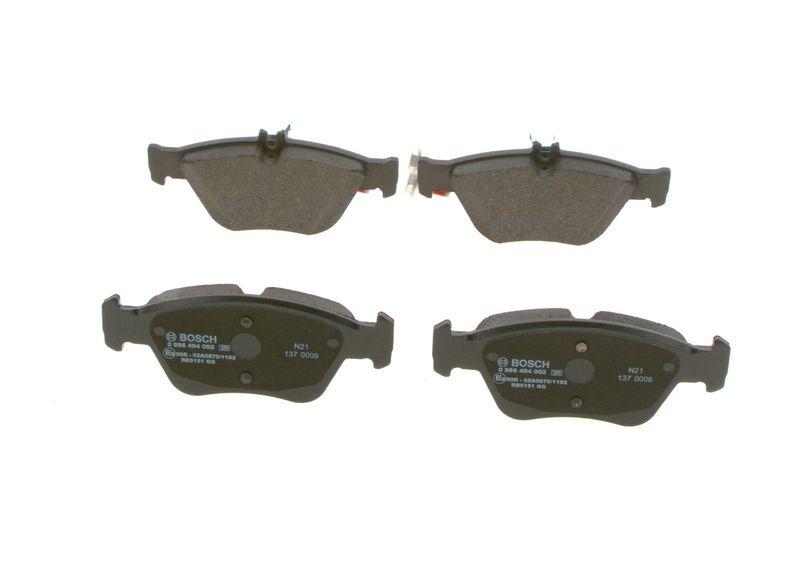 Kit de plaquettes de frein, frein à disque BOSCH 0 986 494 002