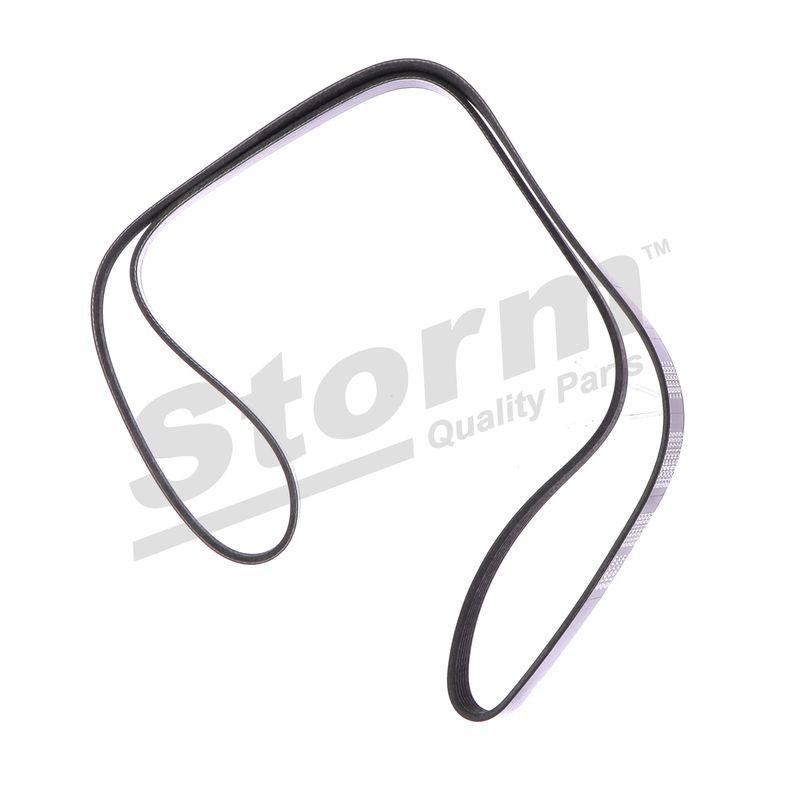 Courroie trapézoïdale à nervures STORM QUALITY PARTS STO6PK1725