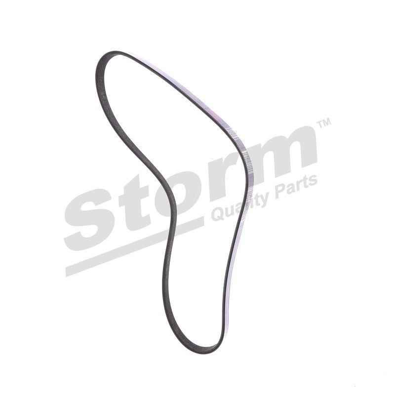 Courroie trapézoïdale à nervures STORM QUALITY PARTS STO6PK1019