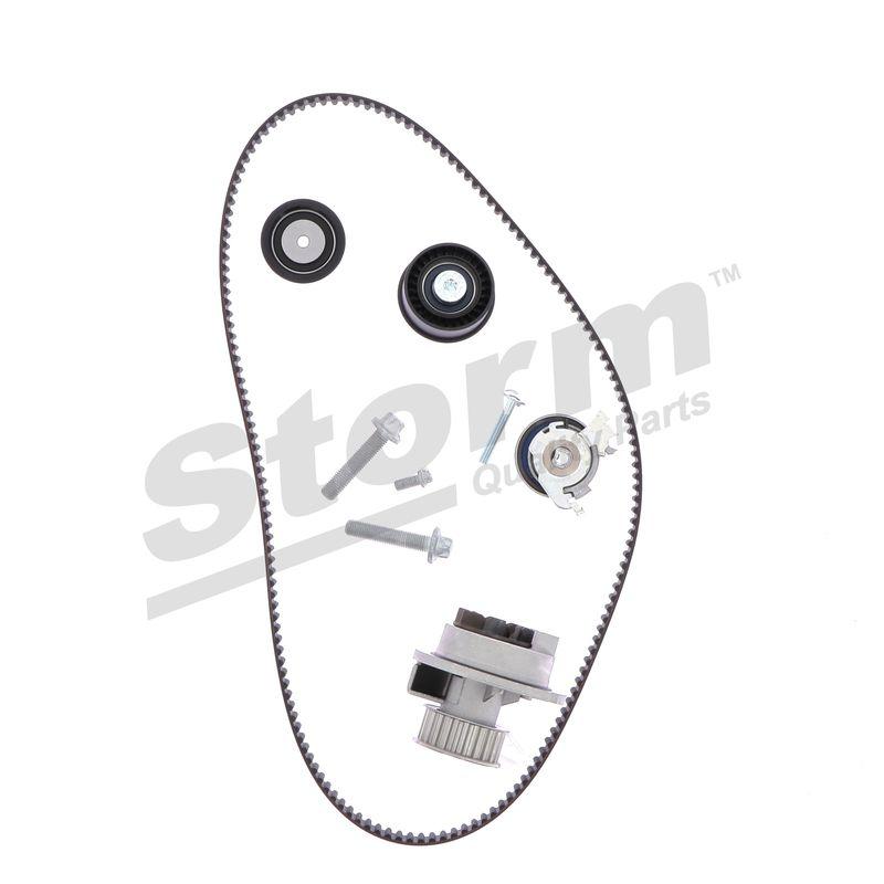 Pompe à eau + kit de courroie crantée STORM QUALITY PARTS 904388KP