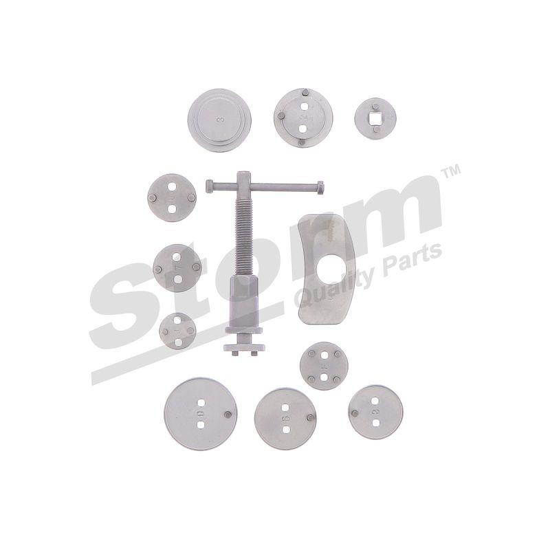 Kit d'outils de rotation/de remise, piston d'étrier de frein STORM QUALITY PARTS 555510