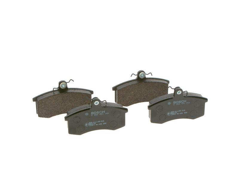 Kit de plaquettes de frein, frein à disque BOSCH 0 986 491 700