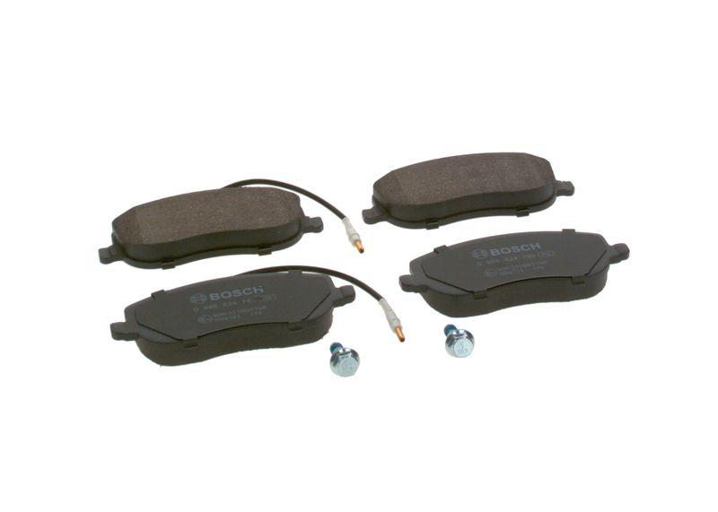 Kit de plaquettes de frein, frein à disque BOSCH 0 986 424 789