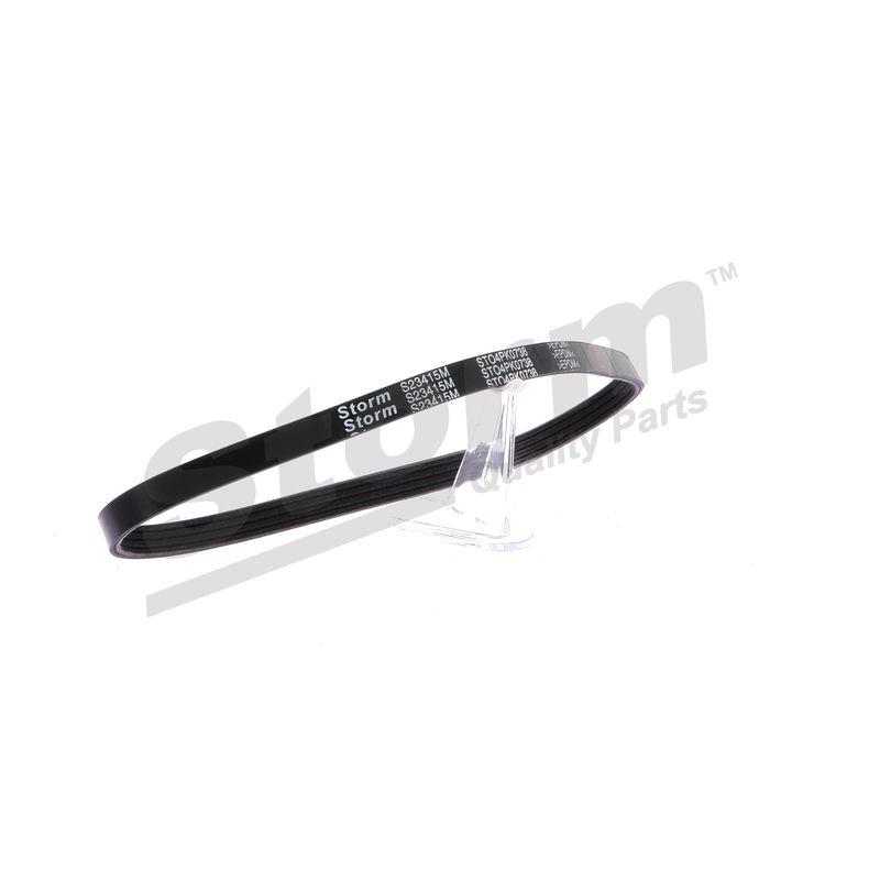 Courroie trapézoïdale à nervures STORM QUALITY PARTS STO4PK0738