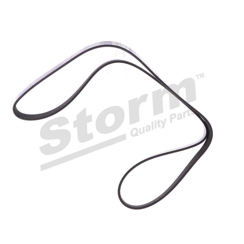 Courroie trapézoïdale à nervures STORM QUALITY PARTS STO6PK1438