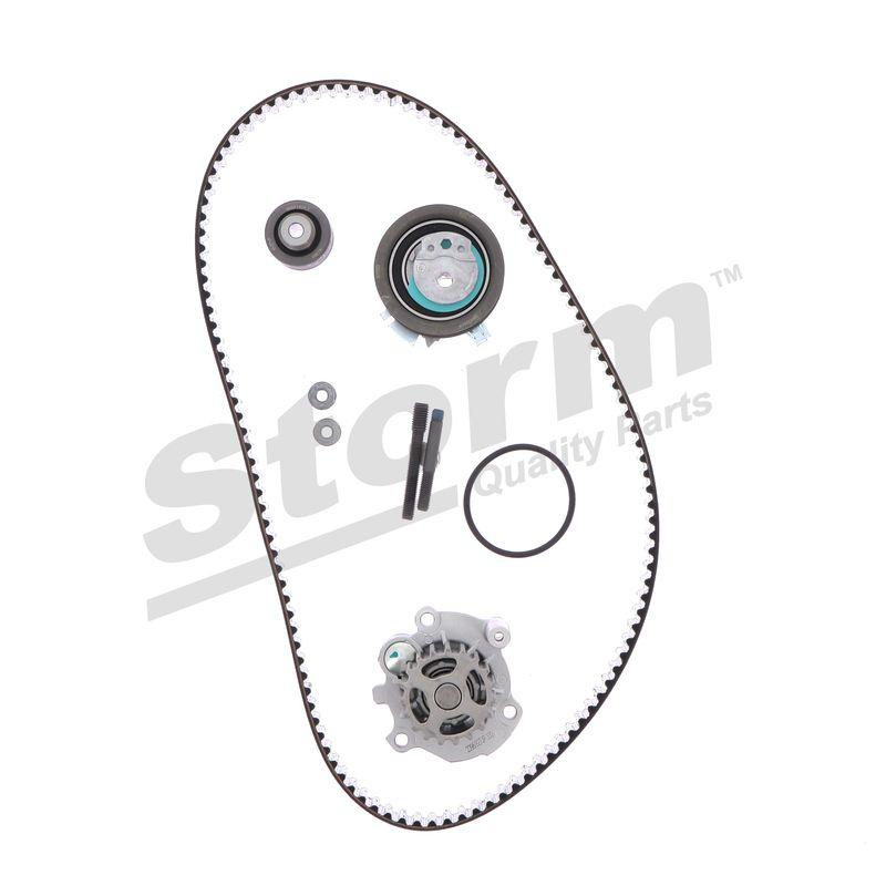 Pompe à eau + kit de courroie crantée STORM QUALITY PARTS 5550584KP