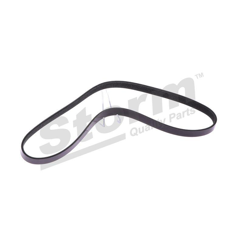 Courroie trapézoïdale à nervures STORM QUALITY PARTS STO6PK1038