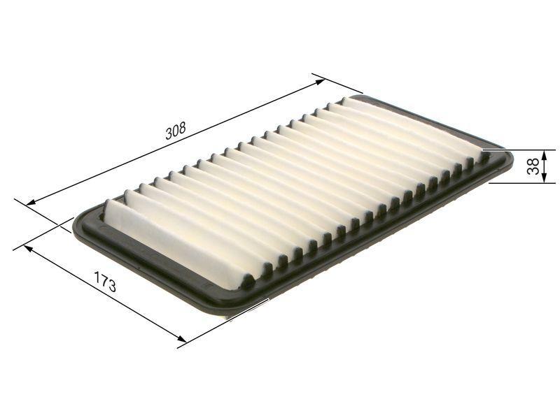 Filtre à air BOSCH F 026 400 566