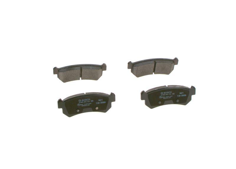 Kit de plaquettes de frein, frein à disque BOSCH 0 986 494 133