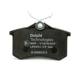 Kit de plaquettes de frein, frein à disque DELPHI LP2254