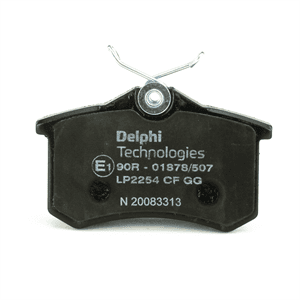 Kit de plaquettes de frein, frein à disque DELPHI LP2254