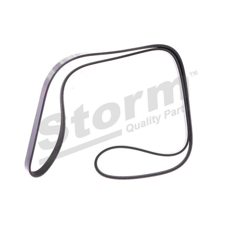 Courroie trapézoïdale à nervures STORM QUALITY PARTS STO6PK1700