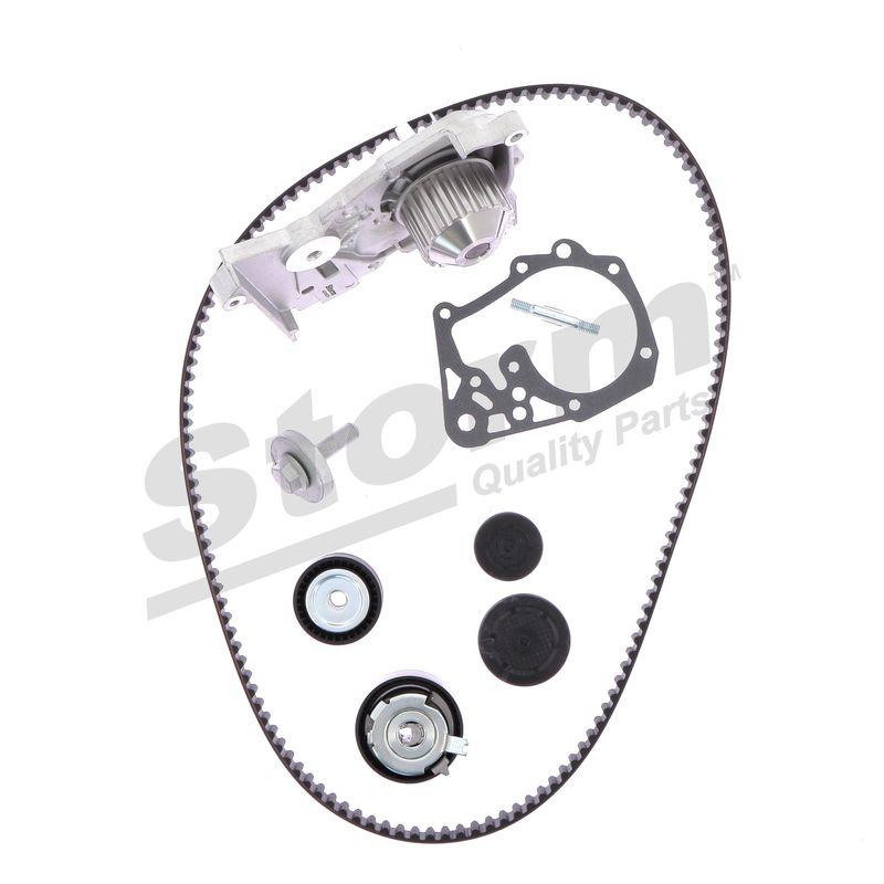 Pompe à eau + kit de courroie crantée STORM QUALITY PARTS 5550576KP