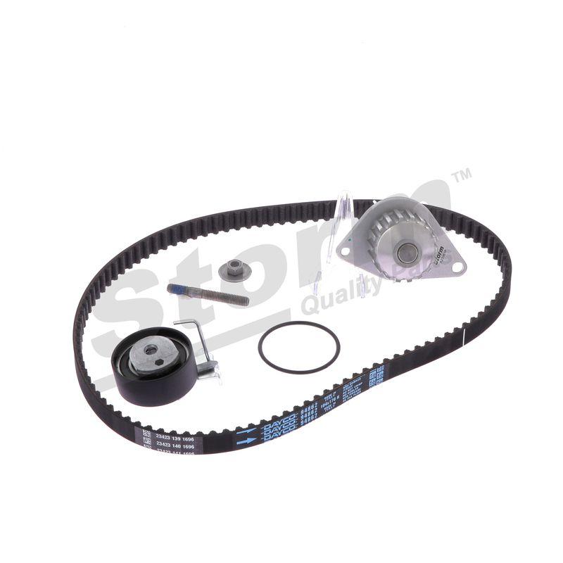 Pompe à eau + kit de courroie crantée STORM QUALITY PARTS 904464KP
