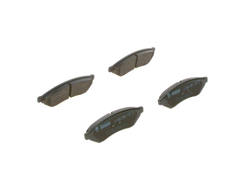 Kit de plaquettes de frein, frein à disque BOSCH 0 986 494 172