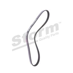 Courroie trapézoïdale à nervures STORM QUALITY PARTS STO6PK0900