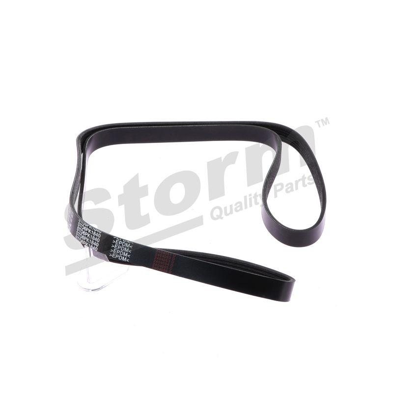 Courroie trapézoïdale à nervures STORM QUALITY PARTS STO6PK1840