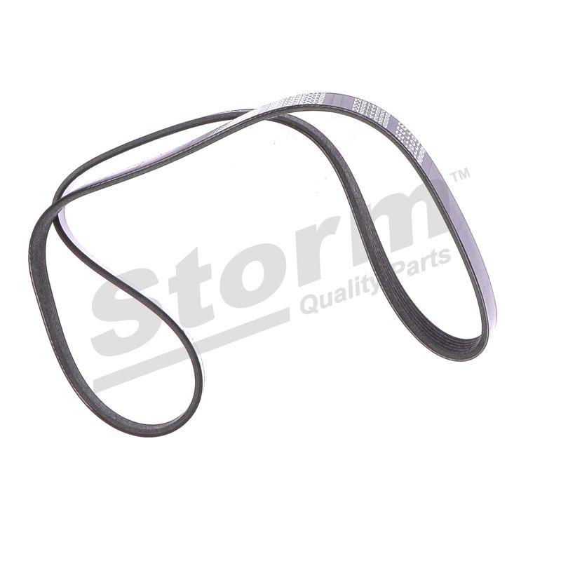 Courroie trapézoïdale à nervures STORM QUALITY PARTS STO6PK1050