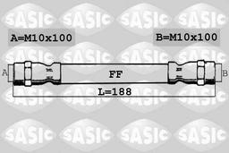 Flexible de frein SASIC 6604002
