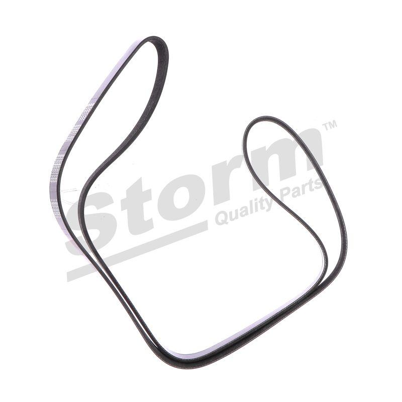 Courroie trapézoïdale à nervures STORM QUALITY PARTS STO6PK1725