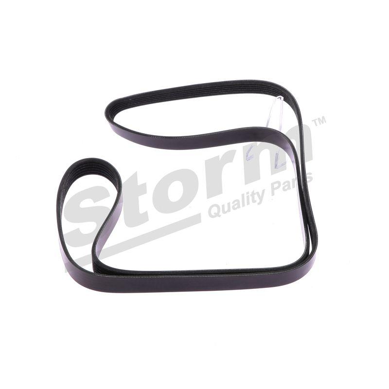 Courroie trapézoïdale à nervures STORM QUALITY PARTS STO6PK1840
