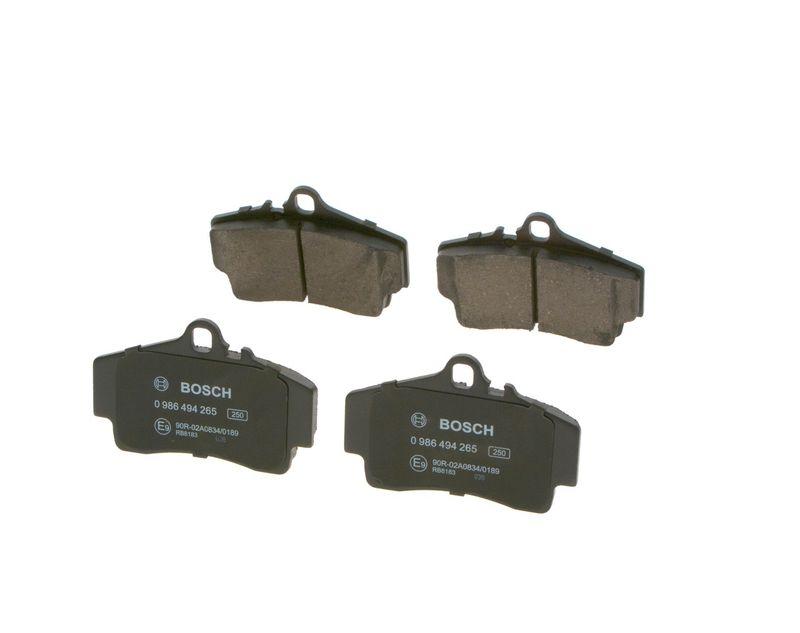 Kit de plaquettes de frein, frein à disque BOSCH 0 986 494 265