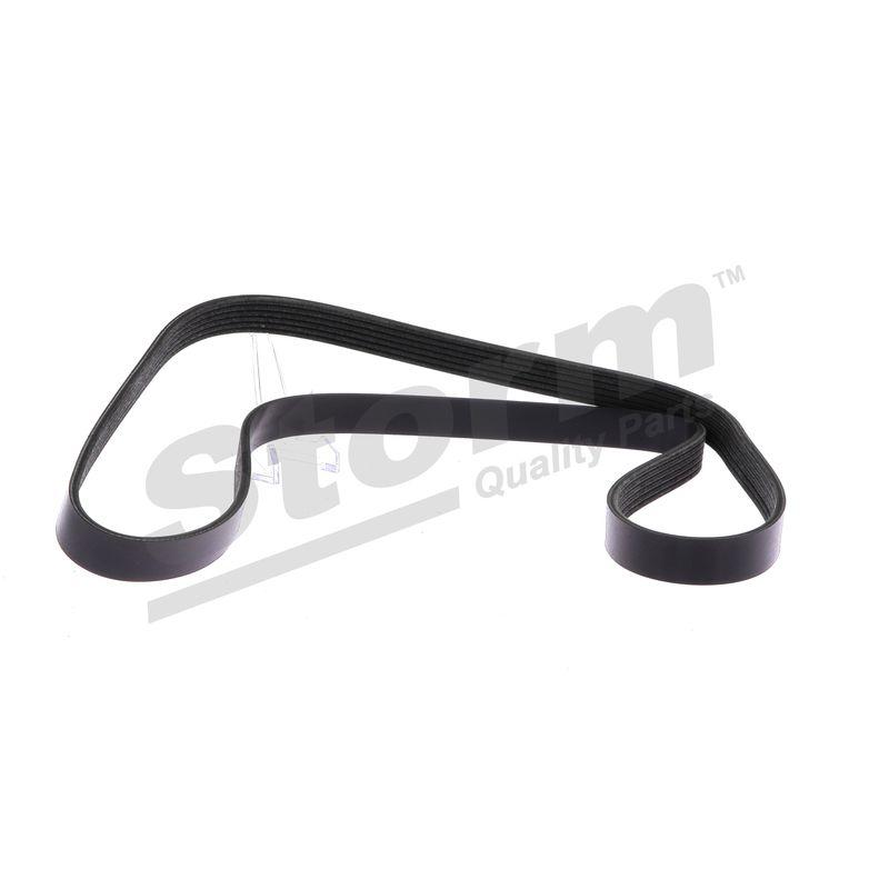 Courroie trapézoïdale à nervures STORM QUALITY PARTS STO6PK1438
