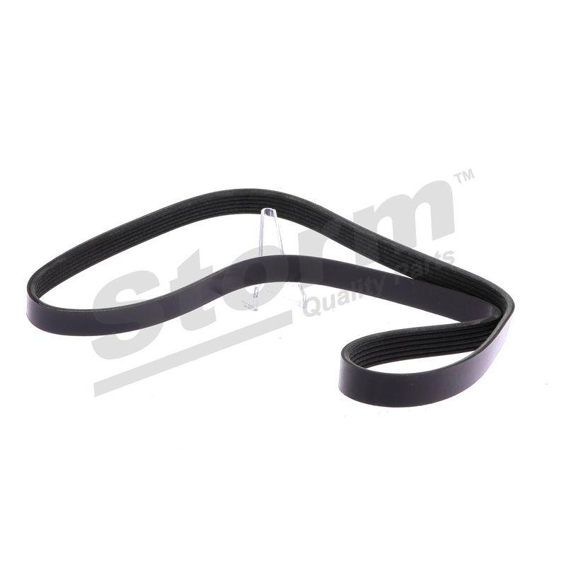 Courroie trapézoïdale à nervures STORM QUALITY PARTS STO6PK1250